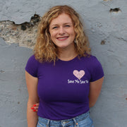 Lauren Halifax long lake photoshoot purple save me save we original t shirt